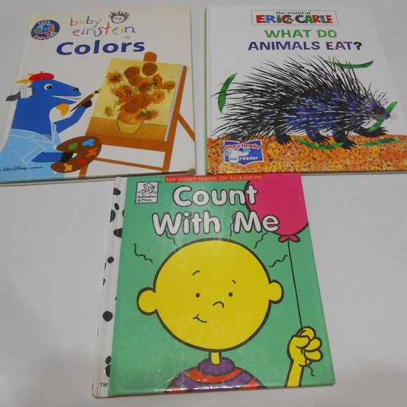 3 Children's Books: Baby Einstein Colors, Eric Carle Animals, Count with me 👦 - Picture 2 of 8